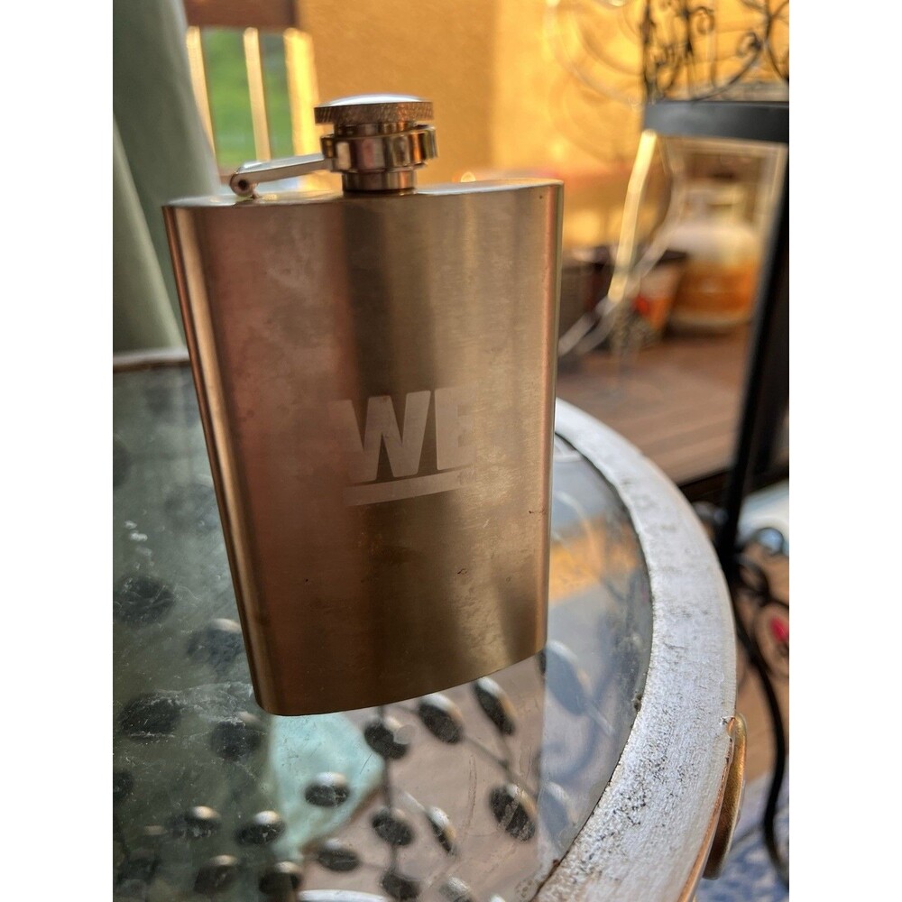 WeTV Branded Hip Flask